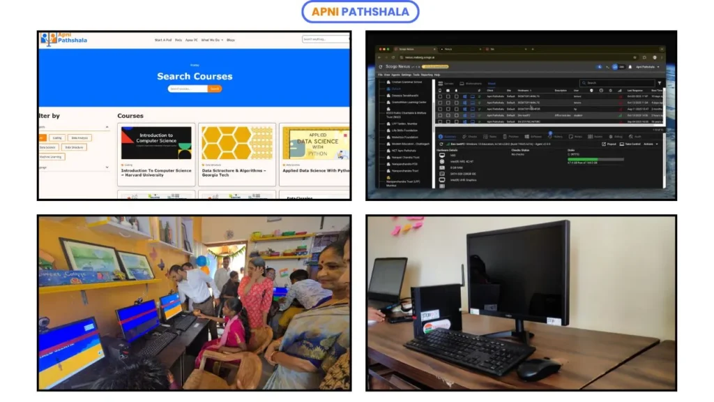 Website team, Computer team, Apni Prerna team's achievements
