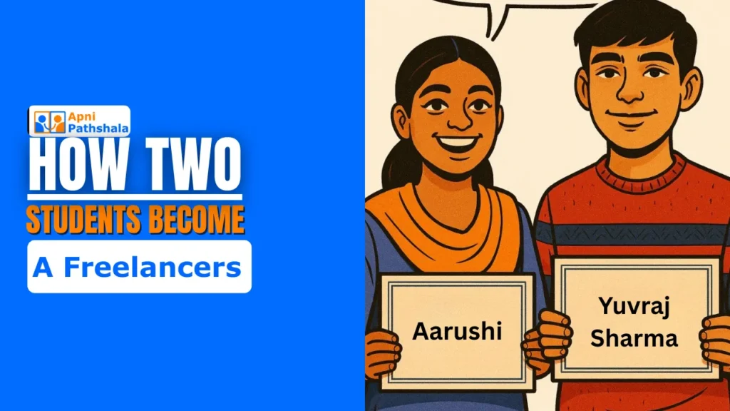 Student to freelance journey of Yuvraj and Aarushi