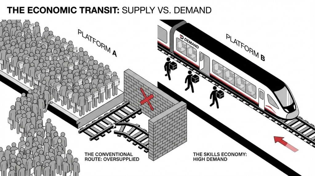 the economis transit: supply vs. demand