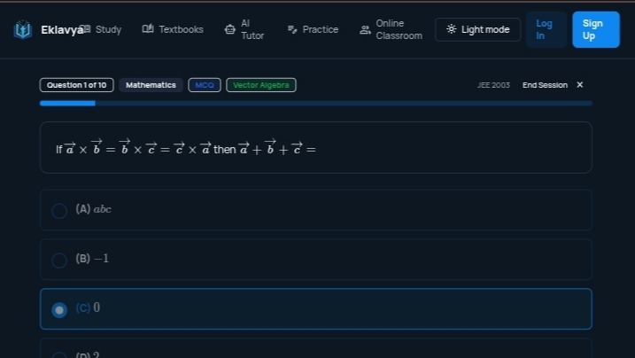 Eklavya AI dashboard