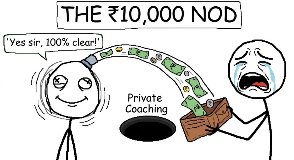 Private coaching draining money despite no clarity