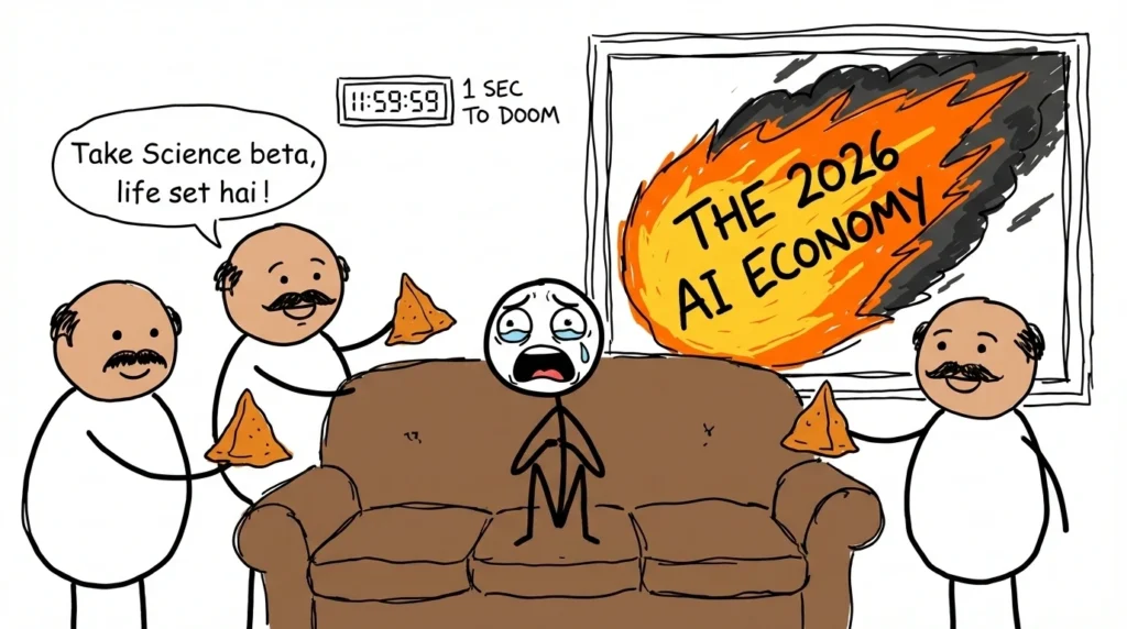 Student confused about career after 10th while AI economy 2026 approaches