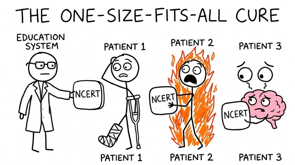 One-size-fits-all education ignoring different student needs