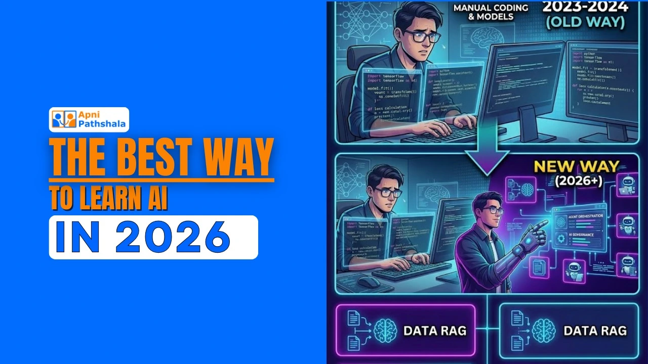 Student learning Artificial Intelligence in 2026 using community learning and AI tools instead of studying alone