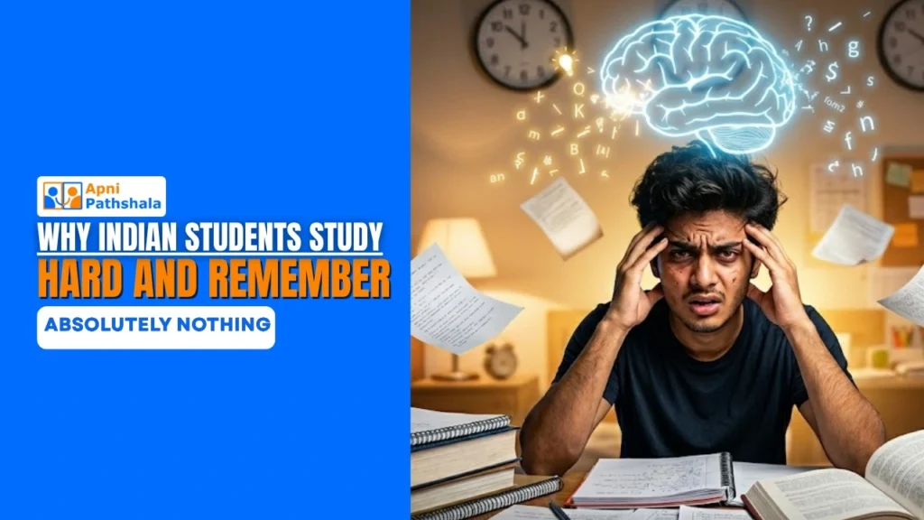 Why Indian Students Study Hard and Remember Absolutely Nothing