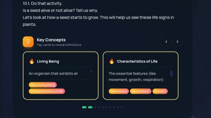 Student learning through gamified progress system and interactive feedback