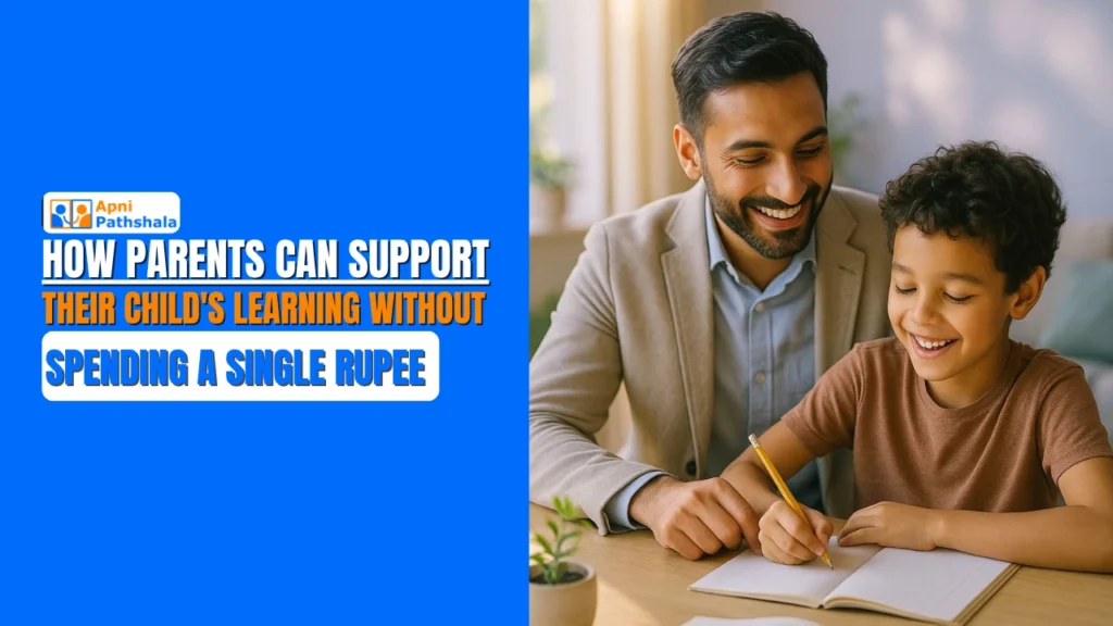 How Parents Can Support Their Child's Learning Without Spending a Single Rupee