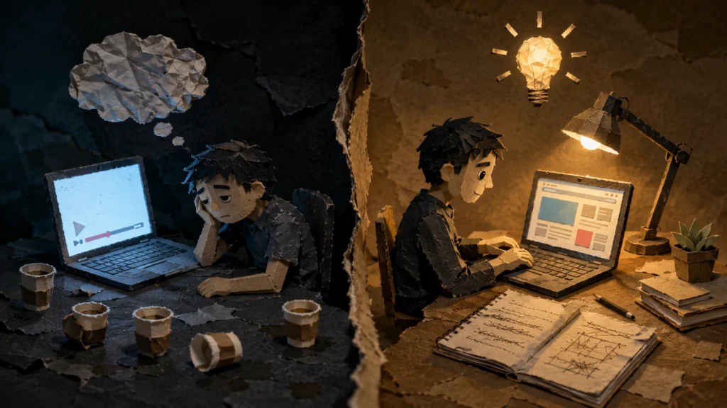 Escaping tutorial hell and actively building real projects to learn with AI