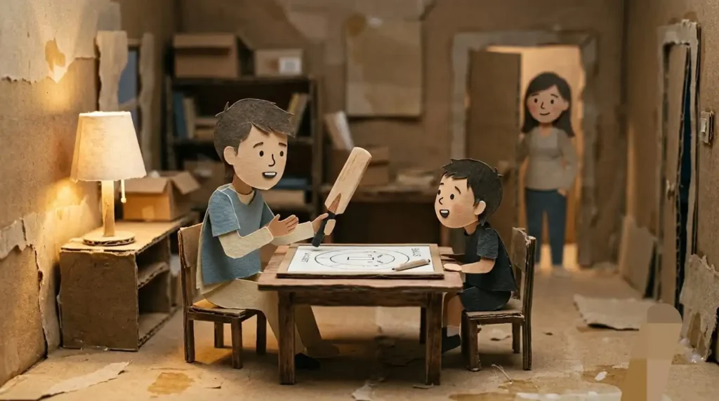 Watching them teach a game to someone else helps identify childs strengths that school marks miss.