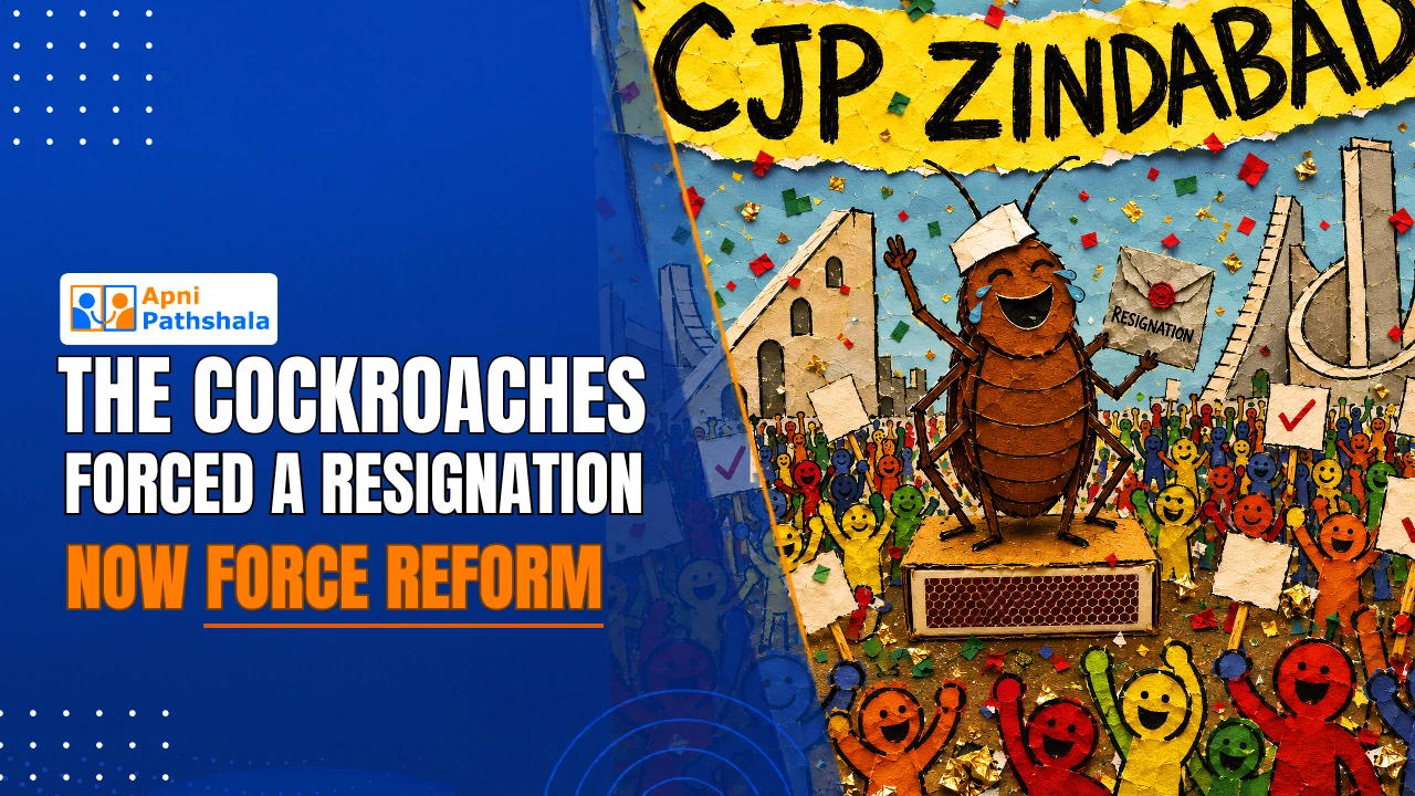 The Cockroaches Forced a Resignation. Now Force Reform.