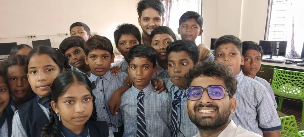 1 pod students with sagar anad aman sir