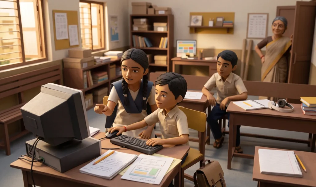 A Learning Community Can Create Its Own Role Models