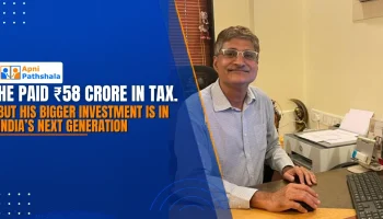 He Paid ₹58 Crore in Tax. But His Bigger Investment Is in India’s Next Generation
